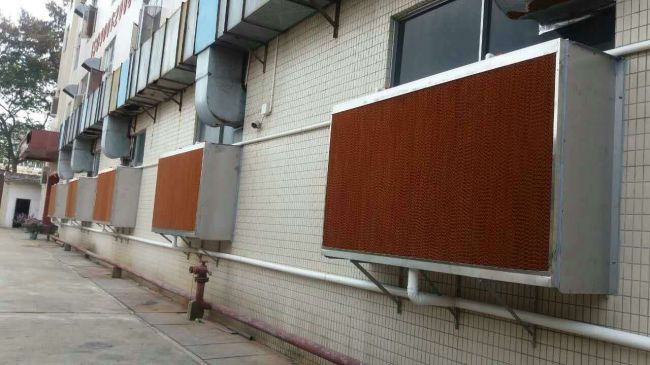 車(chē)間廠房降溫 水簾安裝